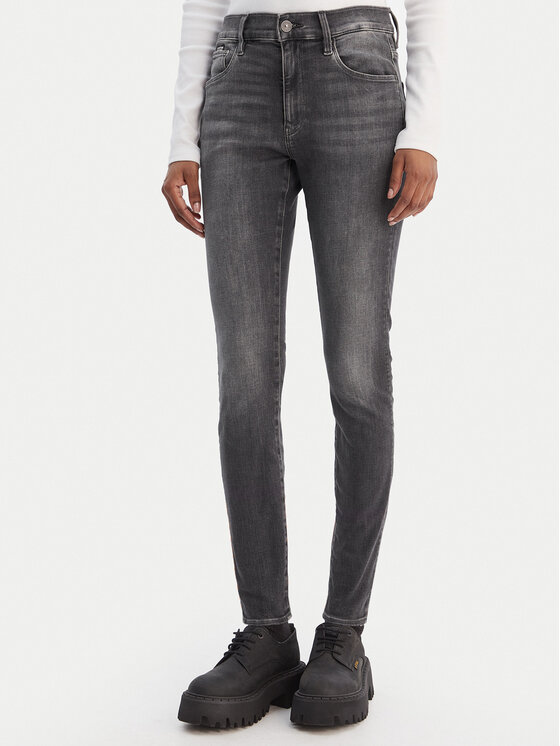 G-Star Raw G-Star Raw Džínsy D05175-A634 Sivá Skinny Fit
