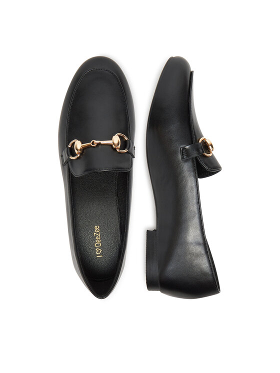 DeeZee DeeZee Loaferice 10-633 Crna