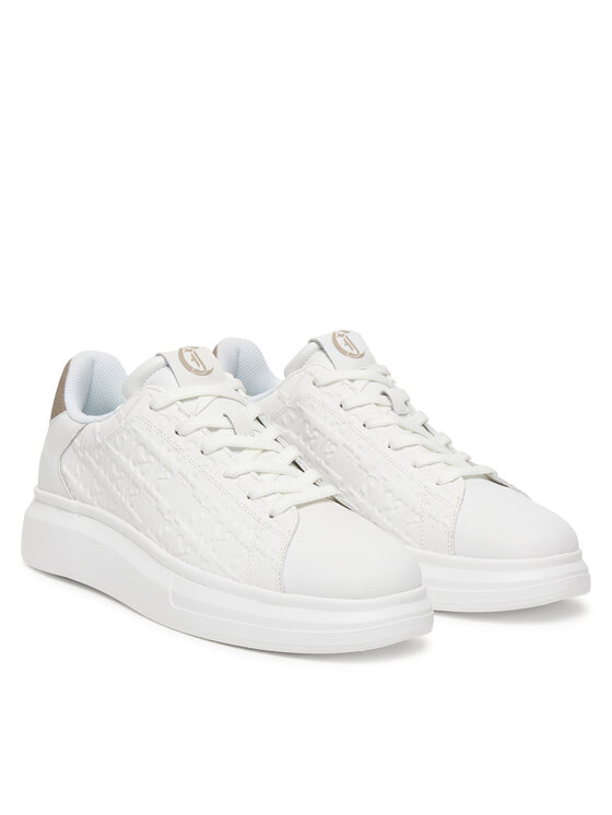 Just Cavalli Just Cavalli Sneakersy 80QA3SBC ZPC17 Bílá