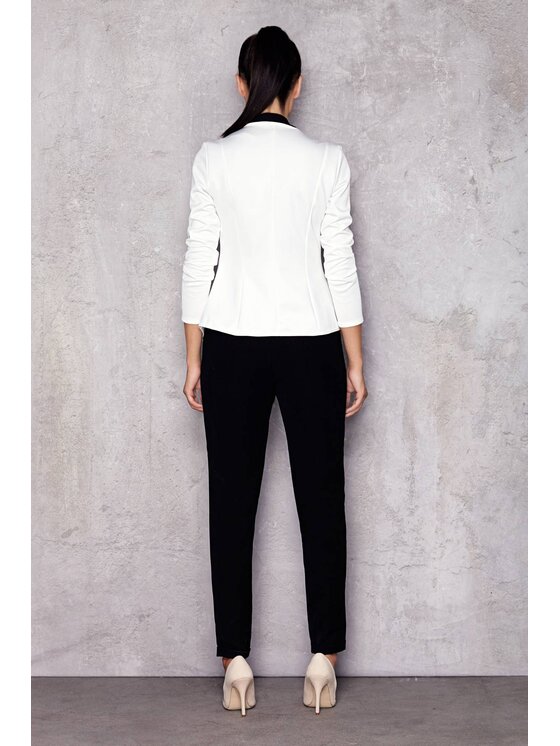 Infinite You Infinite You Marynarka M011 Écru Basic Fit