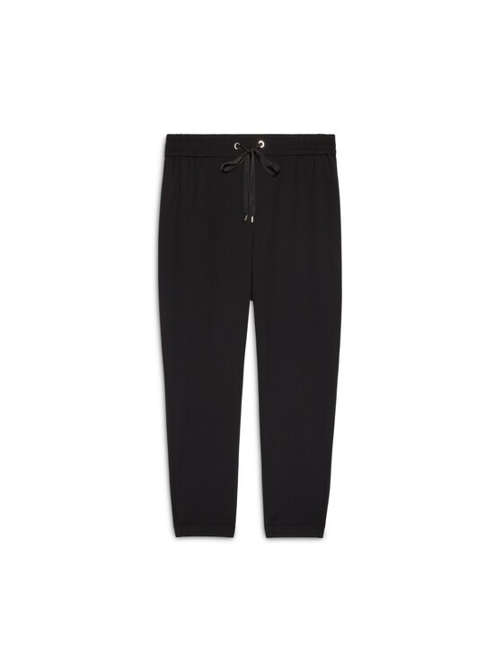 Fiorella Rubino Fiorella Rubino Pantaloni di tessuto P176L002198N033 Nero Regular Fit