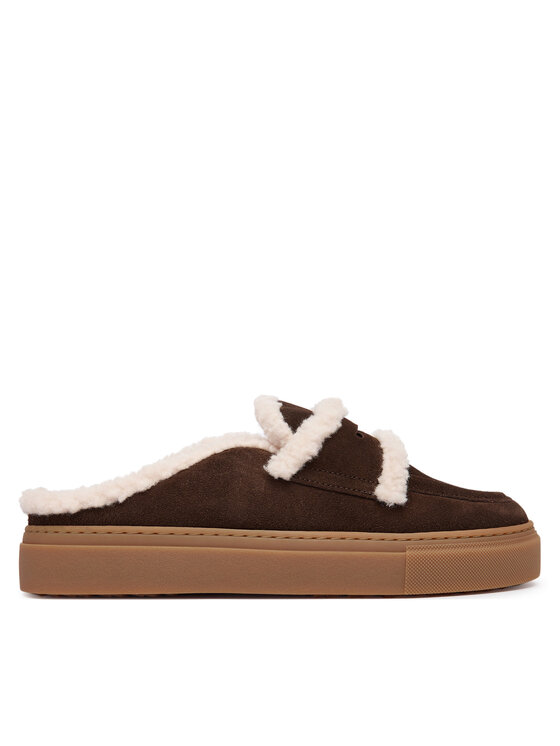 Inuikii Inuikii Plätud Mule Wool 1004.017.0011 Pruun