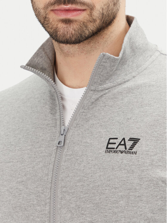 EA7 Emporio Armani EA7 Emporio Armani Felpa 8NPM31 PJVRZ O8003 Grigio Regular Fit