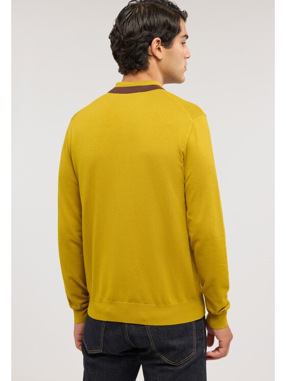 Trussardi Trussardi Cardigan M0198000021N030 Giallo Regular Fit