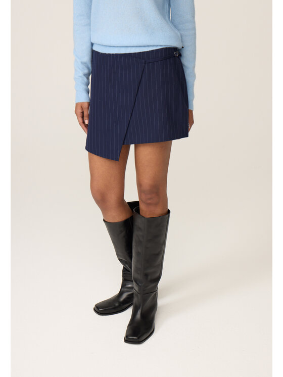 Fabienne Chapot Fabienne Chapot Spódnica mini 6730-1895-103 Granatowy Regular Fit