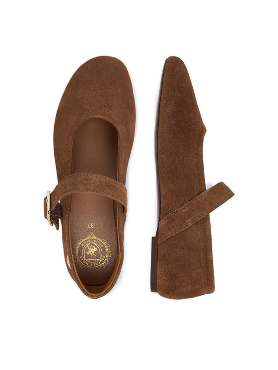 Beverly Hills Polo Club Beverly Hills Polo Club Μπαλαρίνες EO-CC2534-1 Καφέ