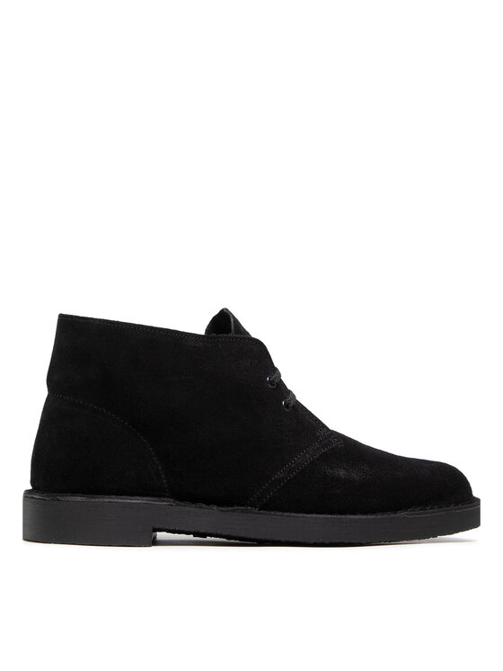 Clarks Šnurovacia obuv Bushacre 3 261635277 Čierna