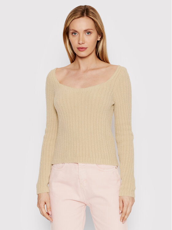 DeeZee Pulover Delaware AL002 Bež Regular Fit