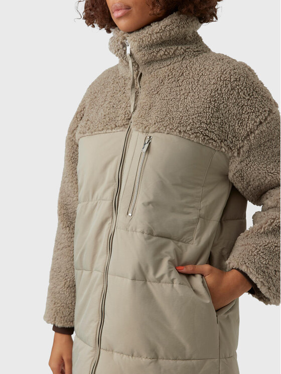 Vero Moda Vero Moda Télikabát Edith 10267692 Bézs Relaxed Fit