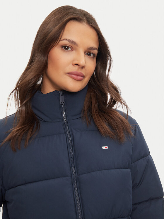 Tommy Jeans Tommy Jeans Zimska jakna Essential DW0DW18827 Tamnoplava Regular Fit