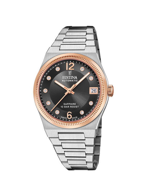 Festina Festina Hodinky F20031-3 Strieborná