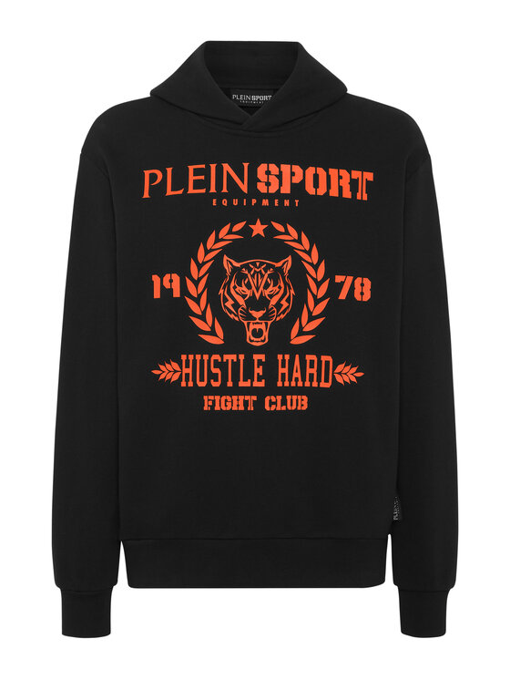 Plein Sport Plein Sport Bluza 13109 Czarny Regular Fit