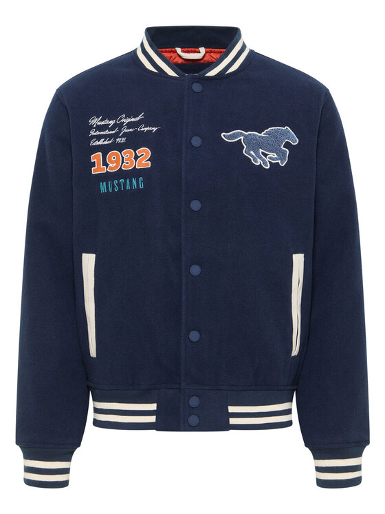 Mustang Mustang Kurtka przejściowa Rigby Dress Niebieski Regular Fit