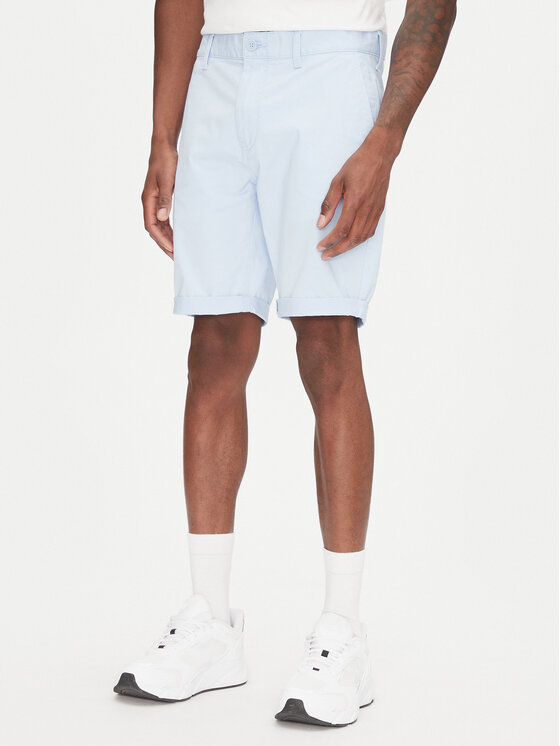 Tommy Jeans Tommy Jeans Szövet rövidnadrág Scanton DM0DM21950 Kék Slim Fit