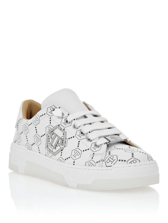 PHILIPP PLEIN PHILIPP PLEIN Sneakersy 24225 Biela