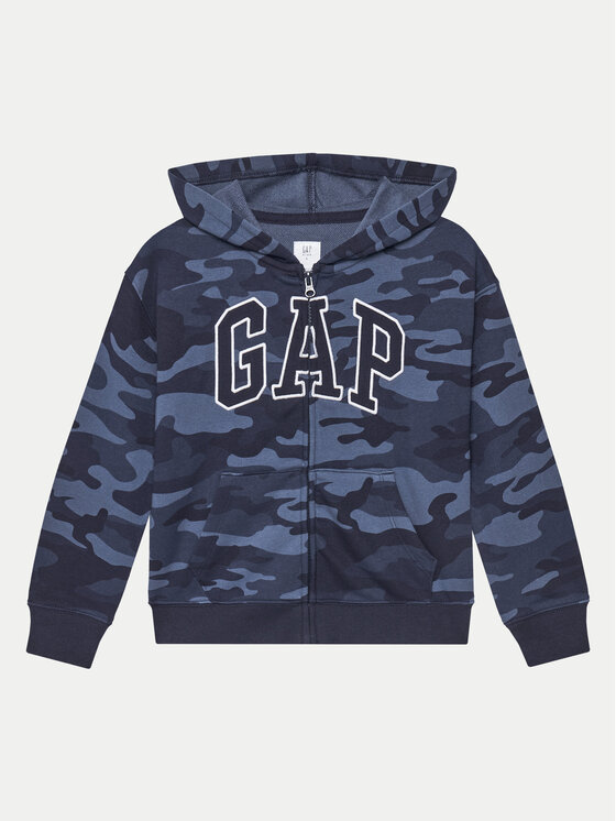 Gap Gap Pulóver 743966-02 Sötétkék Regular Fit