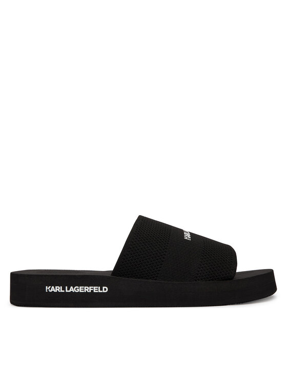 KARL LAGERFELD KARL LAGERFELD Şlapi Atlantik KL70506A Negru