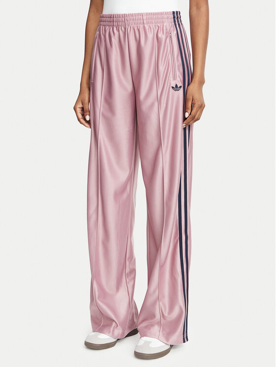 adidas adidas Sportinės kelnės Metallic Firebird Loose Track Pant KS9975 Rožinė Relaxed Fit