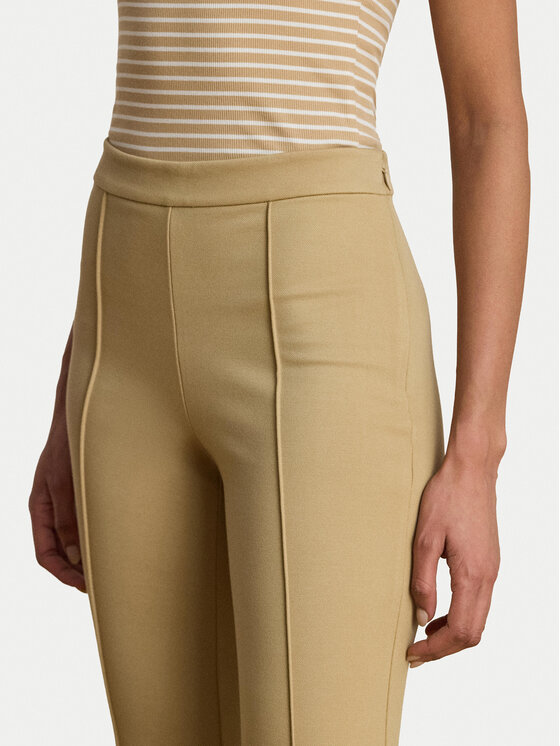 LAUREN RALPH LAUREN LAUREN RALPH LAUREN Pantaloni din material 200P09085002 Bej Slim Fit