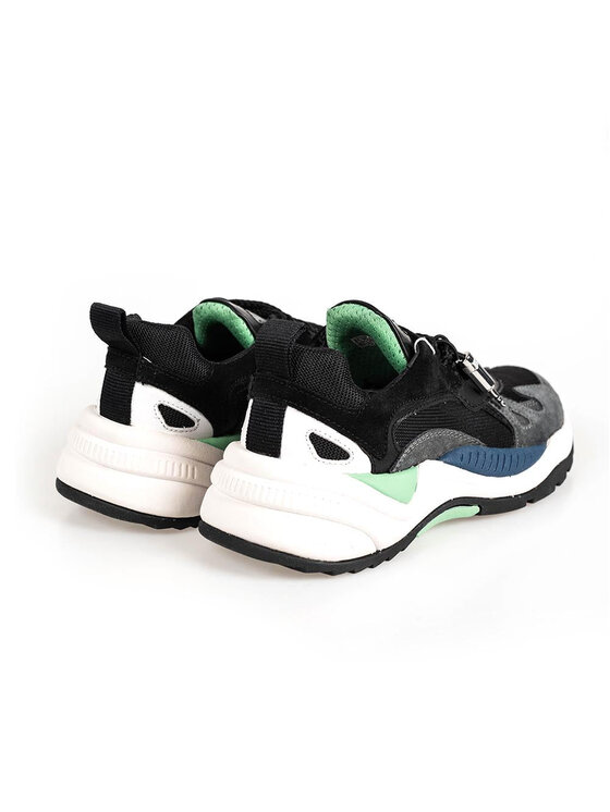 Geox Geox Sneakersy T94BUA 02214 | T02 A Čierna