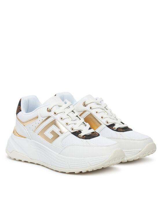Guess Guess Sneakersy FLTFON FAB12 Biały