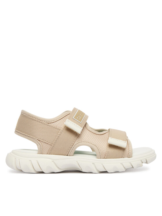 Calvin Klein Calvin Klein Sandály Velcro Sandal V1B2-83321-1564 Béžová