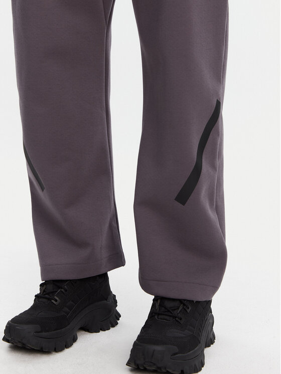 adidas adidas Παντελόνι φόρμας Z.N.E. Barrel JC5411 Γκρι Loose Fit