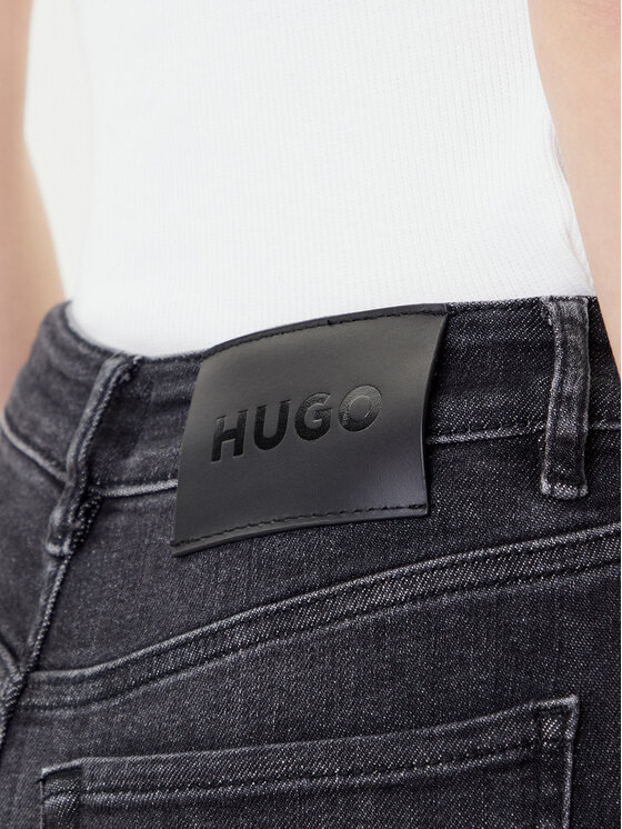 HUGO HUGO Jeansy Girali_2 50541462 Szary Skinny Fit