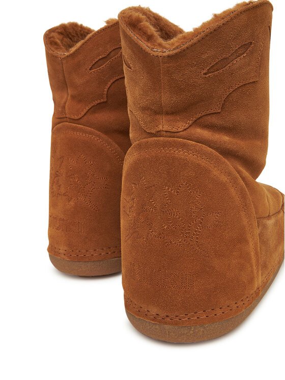 Inuikii Inuikii Čizme Cowboy Emboidery 1002.024.0031 Bež