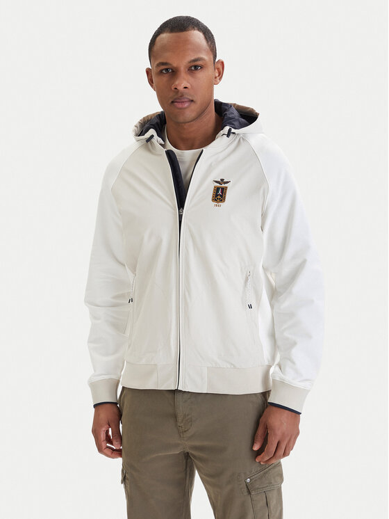 Aeronautica Militare Aeronautica Militare Prehodna jakna 261AF0519UCT04291 Bež Regular Fit