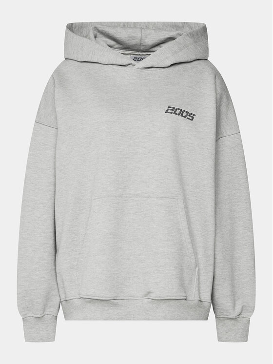 2005 2005 Bluza basic Szary Oversize