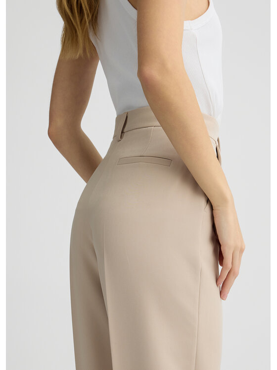 Liu Jo Liu Jo Pantalone da abito CA5094T2200X065A Beige Regular Fit