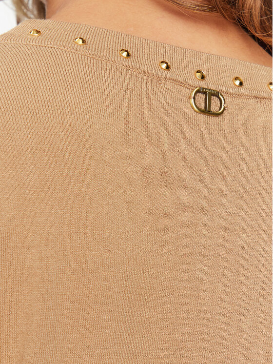 TWINSET TWINSET Pullover 232TT3170 Beige Regular Fit