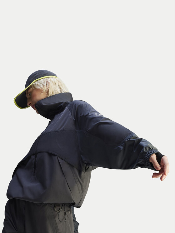 adidas by Stella McCartney adidas by Stella McCartney Kurtka anorak True Nature JG1066 Czarny Oversize
