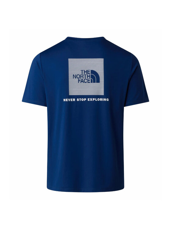 The North Face The North Face T-Shirt NF0A895MD1R1 Granatowy Regular Fit