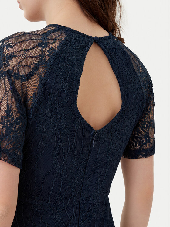Vila Vila Abendkleid Femma 14100349 Dunkelblau Regular Fit