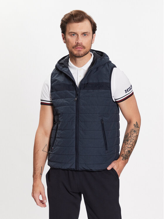 Tommy Hilfiger Veste MW0MW31637 Tumši zils Regular Fit