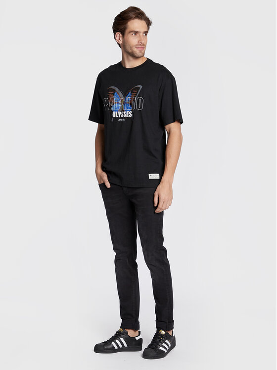 Redefined Rebel Redefined Rebel T-Shirt Christian 211129 Schwarz Regular Fit