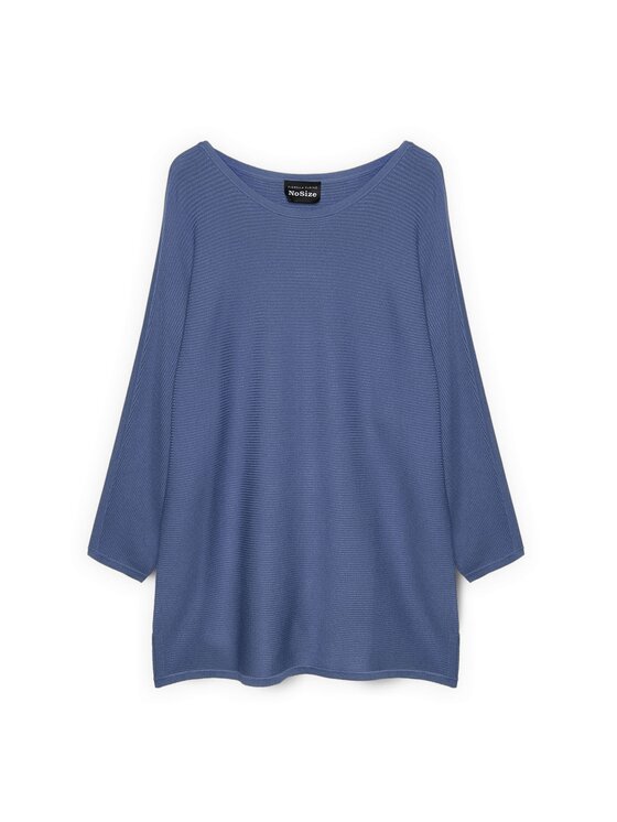 Fiorella Rubino Fiorella Rubino Sweter M216E002236N034 Niebieski Over Fit