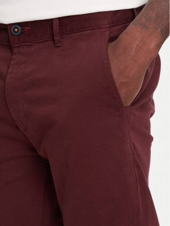 BOSS BOSS Chino 50510933 Tamnocrvena Slim Fit