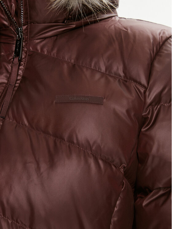 Calvin Klein Calvin Klein Vatovaná bunda K20K207071 Hnědá Regular Fit