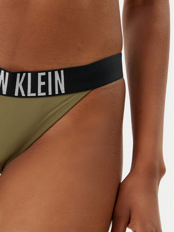 Calvin Klein Swimwear Calvin Klein Swimwear Spodný diel bikín KW0KW02857 Zelená