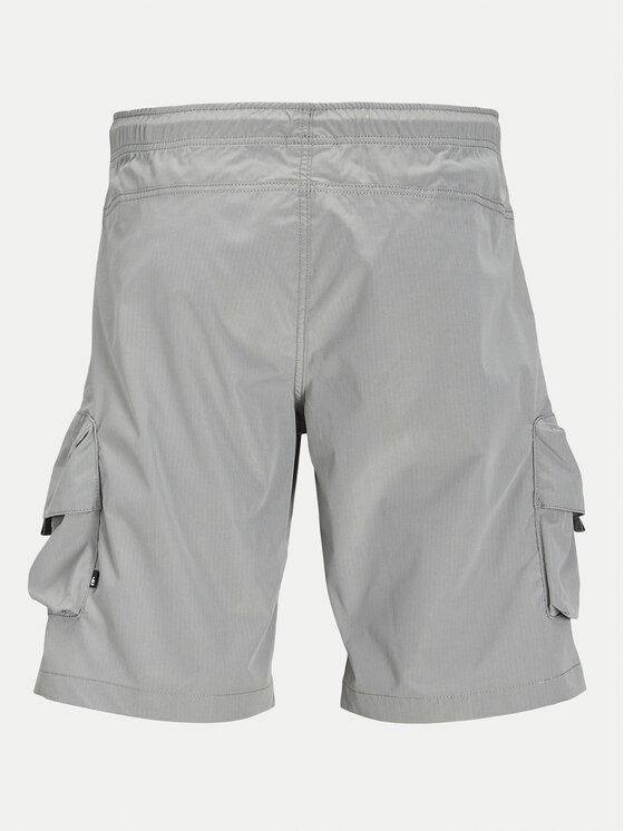 Jack & Jones Jack & Jones Pantalon scurți din material Cole 12269386 Gri Cargo Fit