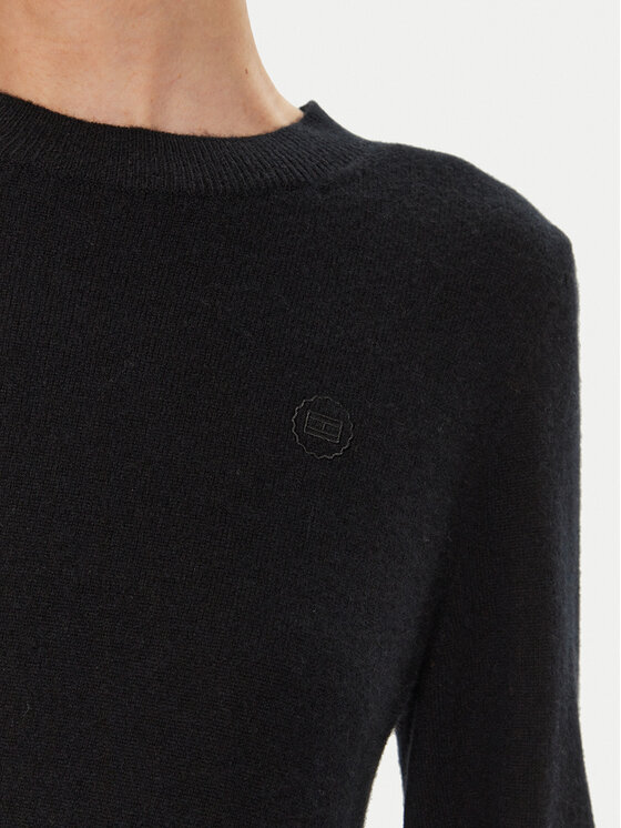 Tommy Hilfiger Tommy Hilfiger Πουλόβερ WW0WW43202 Μαύρο Regular Fit