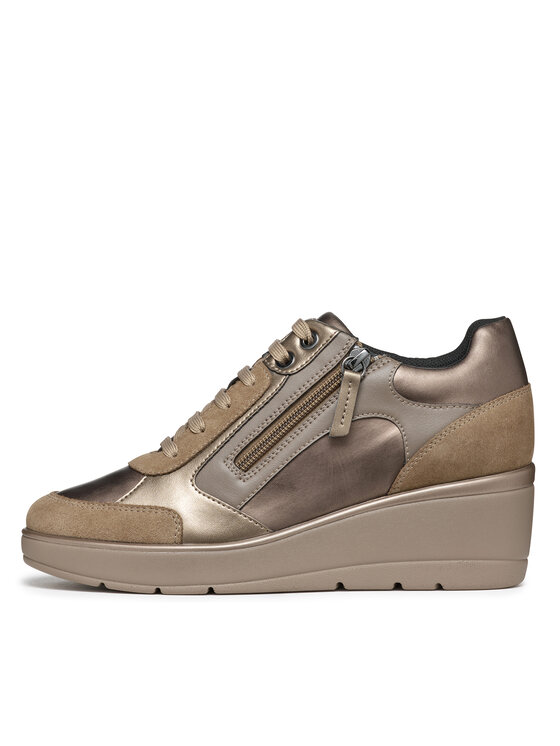 Geox Geox Snīkeri D Ilde D36RAC 0BN22 C6692 Zelta