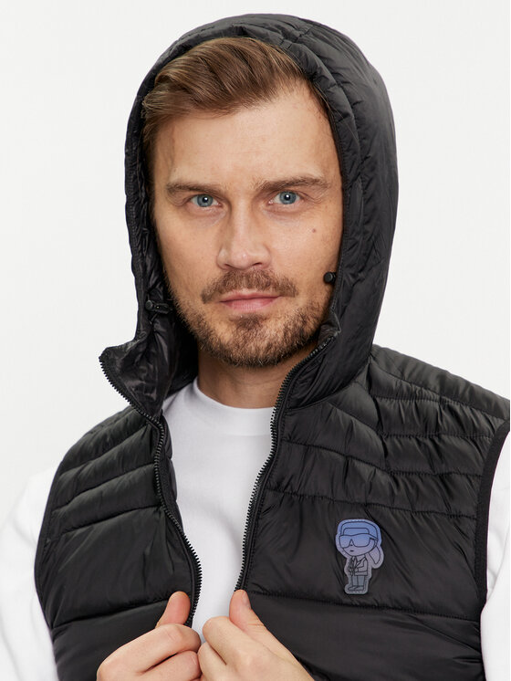 KARL LAGERFELD KARL LAGERFELD Liemenė 505403 542591 Juoda Regular Fit