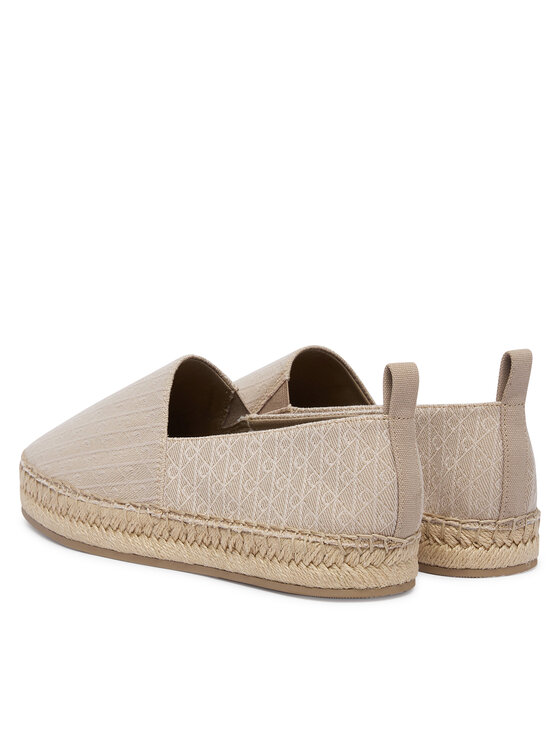 Calvin Klein Calvin Klein Espadrillid All Over CK HW0HW02933 Beež