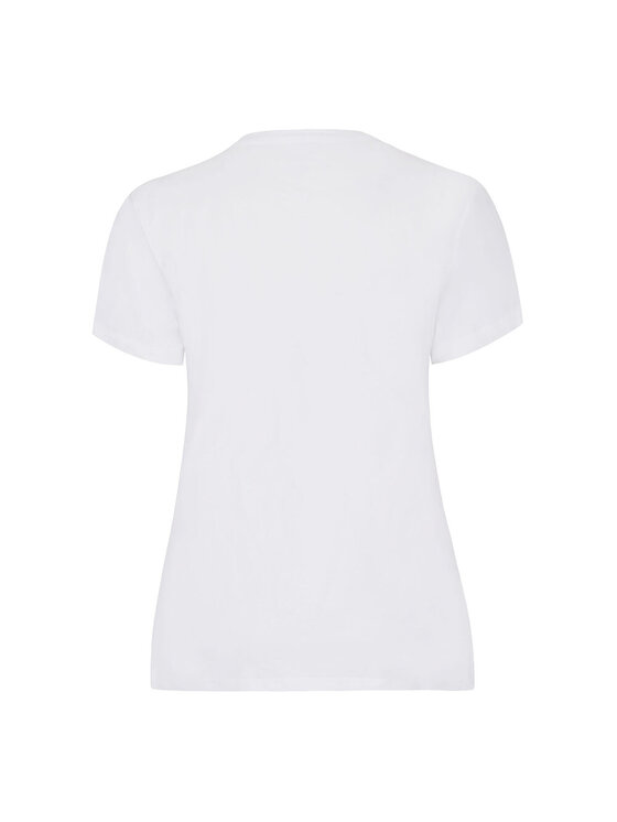 Rivanelle Rivanelle T-Shirt CREW Biały Narrow Fit