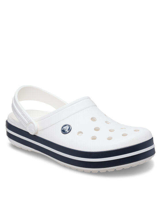 Crocs Crocs Чехли Crocband Clog K 207006 Бял