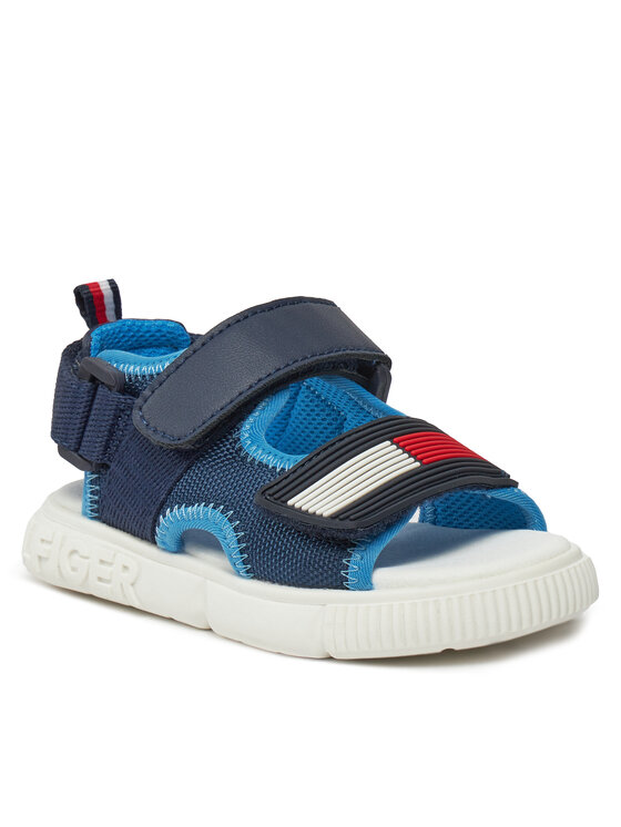 Tommy Hilfiger Tommy Hilfiger Szandál Velcro T1B2-33420-1591 S Sötétkék